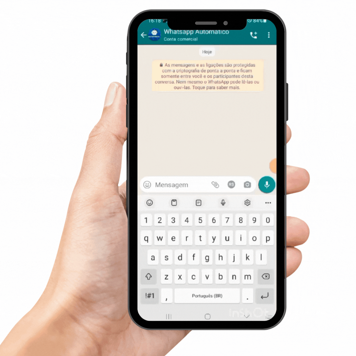 Chatbot no Celular